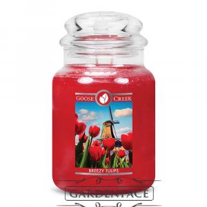  vonná svíčka GOOSE CREEK  Breezy Tulips 680g 