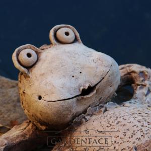 keramický žabák Vendelín