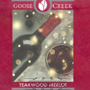 vonná svíčka GOOSE CREEK Classic teakwood merlot 680g 