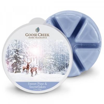  vonný vosk GOOSE CREEK Sweet Pine & Snowflakes 59g 